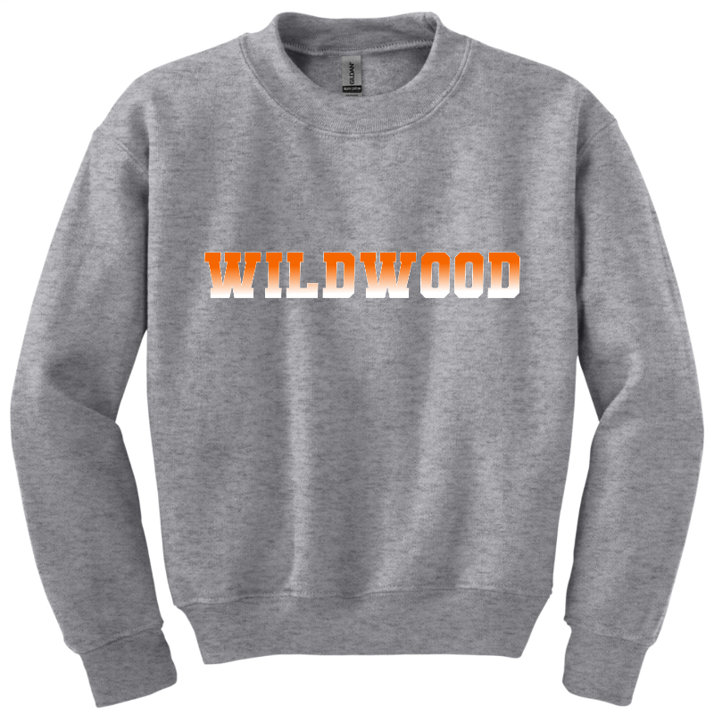 Kids Crew Sweatshirt (Gray) Main Image